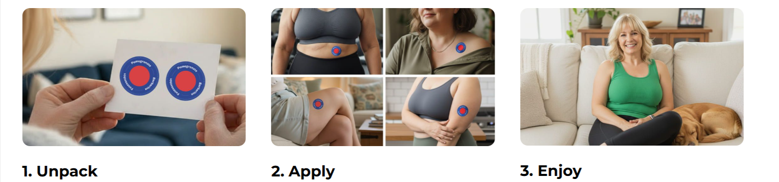 How to use Purisaki Berberine Patches